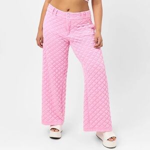 Frankies Bikinis Pink Chilli Cargo Pants
